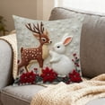 thumbnail image 4 of Christmas Pillowcase (excluding Pillow Core) Adopts Friendly Active Printing And Dyeing Technology The Pattern Color Is Saturated And And The Are V, 4 of 6