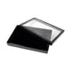 thumbnail image 1 of Injueey Caja de almacenamiento de anillo Rectangular Flocado Color sólido 100 Ranura Pendiente Stud Joyería Vitrina Titular con tapa Almacenamiento y organización del hogar Negro, 1 of 6