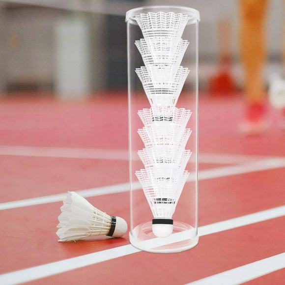 GOOHOCHY 1Pcs Tube de Rangement pour Volants pour Amateurs de Badminton et Cours Éducatifs