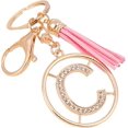 thumbnail image 1 of Letter Keychain,26 Letters A-Z Decorative Letter Keychain,Name Keychain for Women Girl, 1 of 3