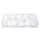 thumbnail image 4 of 500 piezas de puntas de uñas postizas largas y transparentes para extensión de uñas postizas, puntas de uñas usables, 4 of 15
