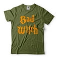 thumbnail image 5 of Bad Witch Shirt Halloween Funny Costume Halloween Gifts Halloween Party Shirt Humorous Gifts (3X-Large Grey), 5 of 6