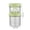 Green 2Pcs, variant on COM1950s Portable Breakfast Cup, Leakproof Cereal Container, Oats Storage Jars for Meal Prep and On the Go Snack