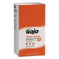 thumbnail image 2 of GOJO Industries 7556-02 5000 mL NATURAL ORANGE Pumice Hand Cleaner Refill - Citrus Scent (2/Carton), 2 of 6