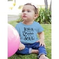 thumbnail image 2 of The Anchor Of My Soul T-Shirt Infant -Smartprints Designs,  24 Months, 2 of 4
