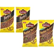 Bachman Original Twist and Butter Twist Pretzels Variety 4-Pack, 10 oz. Bags