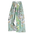 thumbnail image 1 of Pantalones de Cintura Elásticos para Mujeres Muebles de Moda para el Hogar Pantalones de Cintura Elásticos de Longitud Regular Impresos para Mujeres, 1 of 3