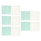 thumbnail image 1 of 10pcs Plush Foam Interlocking Floor Mat Soft Anti Slip Cuttable Color Block Thickened Foam Tiles Area Carpet Mint Green White, 1 of 4