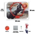 thumbnail image 2 of Mini Tablero De Basquetbol Con Canasta Y Pelota Set Basket cafe chico, 2 of 5