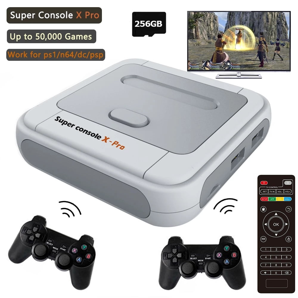 Dropship Retro Game Box Super Console X Video Game Console For  PSP/PS1/MD/N64 WiFi Support HD Out Built-in 50 Emulators With 90000+Games  to Sell Online at a Lower Price