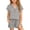 Gray, variant on Girls Fashion Outfit Sets- Soft Casual Short Sleeve Loose Fit Kids Summer Clothes Hot Pink Size 14