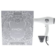 Croc Premium IC 1700 Watt Hair Dryer, White CROCDPPW