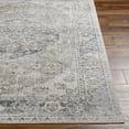 thumbnail image 5 of Livabliss Washable Rugs for Living Room, 7x9 Lillian Traditional Gray Area Rug, Bedroom Dining Room Home Decor Stain Resistant Carpet (6'7" x 9'), 5 of 9