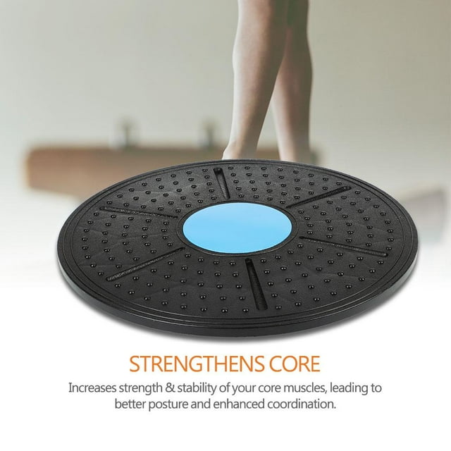 TOPINCN Planche d'Équilibre Entraînement Physique, Planche Entraînement Physique, Planche d'Équilibre Oscillante 37CM Réhabilitation Entraînement Physique Exercice Entraînement Yoga