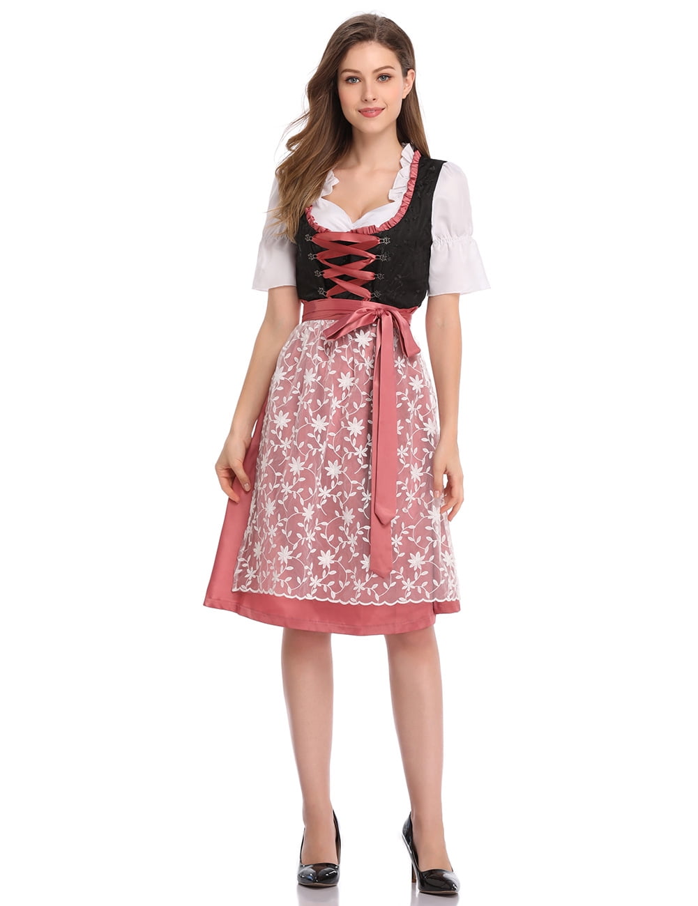 dirndl midi dress