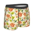 thumbnail image 2 of KLL Rose Daisy Men's Cotton Boxer Briefs Underwear-XX-Large, 2 of 8