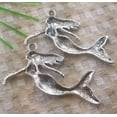 thumbnail image 3 of HOOUN 36 Pcs Tibetan Silver mermaid Charms Pendant 58x40MM S4959 DIY Jewelry Making, 3 of 3