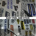 thumbnail image 6 of White Vinyl R/C Racing Sponsor Sticker Gang Sheet -1/4-1/5 � 1/6th Scale Model Decal Sticker Sheet 19 Radio Control Lexan Body � Die-Cut to Shape - Peel & Stick � Water Slide Old Car, 6 of 8