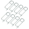 thumbnail image 1 of Uxcell 8-Pack Pin de Seguridad en Forma de Broche, Pines de Acero de Resorte M2x29mm, Sujetadores de Broche de Bloqueo Rápido, Clips Retenedores Pesados, 1 of 7