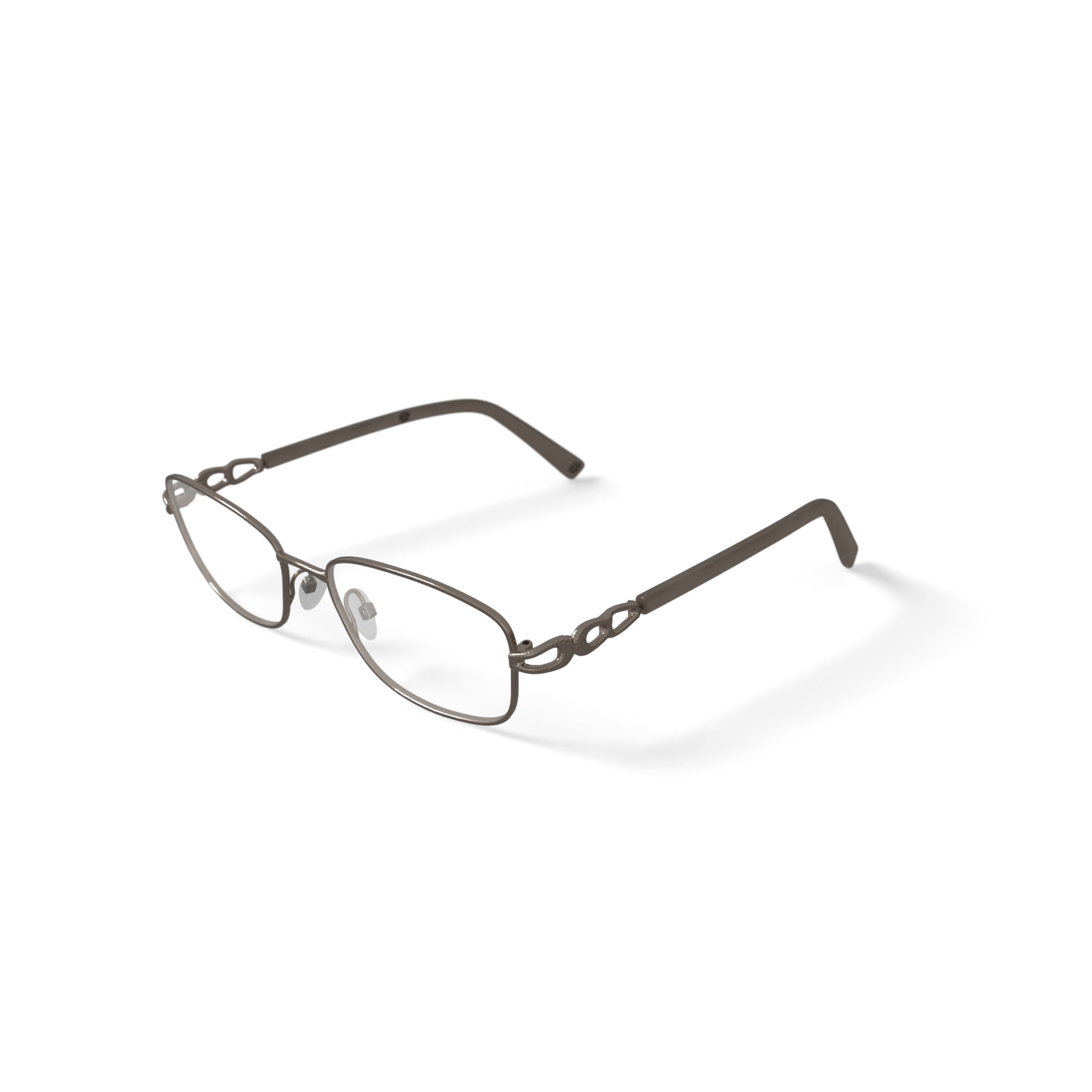 Rose Women's Rx'able Eyeglasses, Ar06, Gold, 53-17-135