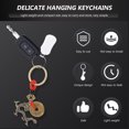 thumbnail image 6 of 2pcs Vintage Dragon Keychain Small Hanging Keychain Antique Souvenir Dragon Pendant, 6 of 6
