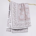 thumbnail image 3 of Levtex Home Adare Blush Quilted Throw - (50x60in.) - Floral - Blush White - Reversible - Cotton, 3 of 4