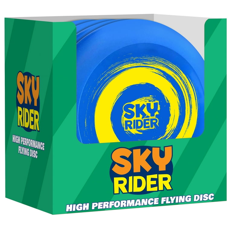Sky Rider 3 Pack Classic Blue Balanced Accurate Flight Toy for