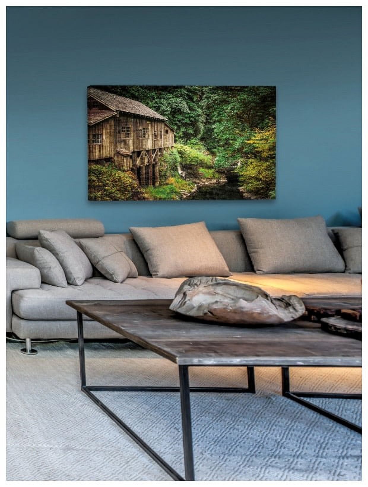 Marmont Hill "Cedar Creek Grist Mill" Painting Print on Canvas