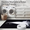 thumbnail image 5 of ODIKA 2'x3' Machine Washable Non-Slip Area Rug, Spooky Ethereal Phantom Decorative Floor Art High Traffic Rug, White, 514901, 5 of 5