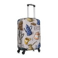 thumbnail image 3 of Balery Antique Vintage Teapot Coffee Grinder Luggage Cover Protector, Scratch And Dirt Resistant, Fits 18-32 Inch Luggage - Medium, 3 of 9
