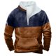 thumbnail image 2 of pstuiky Camisas para hombre de manga larga, Sudadera informal de manga larga y cuello alto con bolsillo y cremallera de invierno para hombre camisetas de hombre xxxxl, 2 of 3