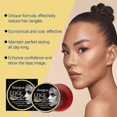 thumbnail image 3 of Hoegoa Hair Styling Wax Broken Hair Fur Bangs Hair Styling Hair Furning Natural Gloss Care Wax, 3 of 4