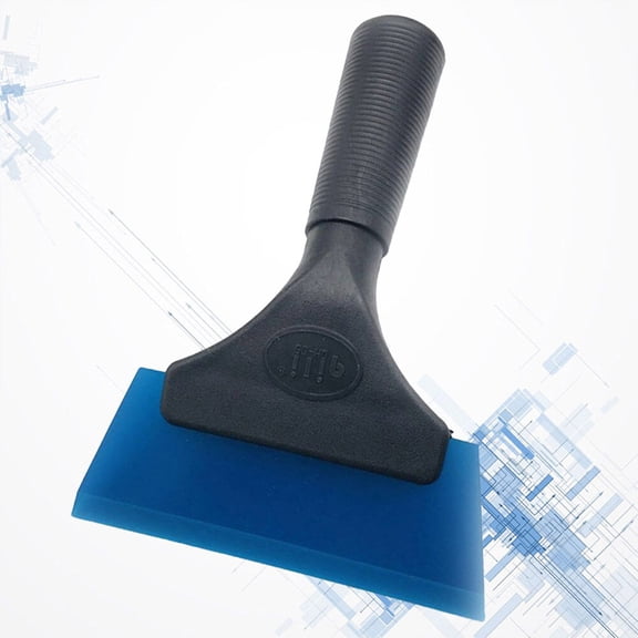 ETEREAUTY Multi Color Sticker Scraper Tool Plastic Razor Scraper for Removing Stickers and Film