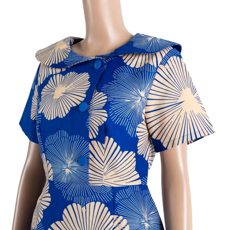 African Print Dresses for Women Short Sleeve Dashiki Traditional Clothing  WY6482 - Walmart.com