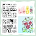 thumbnail image 4 of Set de Placas para Estampado de Uñas Biutee 16 piezas con Sello y Raspador, 4 of 9