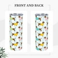 thumbnail image 5 of Dachshund Tumbler 20 Oz Gifts For Women Men with Lid and Straw Dog Stainless Steel Cup Insulated Travel Coffee Mug Home Office, 5 of 6