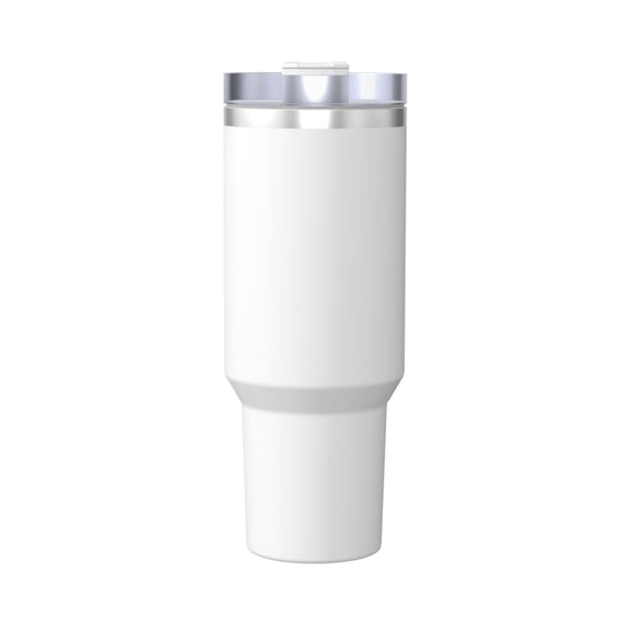 Cup Insulated Tumbler Stainless Steel Vacuum Travel Mug 40 oz with Handle and Straw Lid