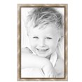 thumbnail image 2 of ArtToFrames 28" x 45" Antique Silver Picture Frame, 28x45 inch Silver Wood Poster Frame (WOM-4944), 2 of 7