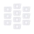 thumbnail image 2 of 2x10x Divisores de almacenamiento para refrigerador, clip organizador para refrigerador, partición telescópica ajustable, placas divisorias 2 piezas, 2 of 8