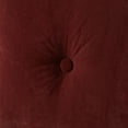 thumbnail image 4 of Omaha Merlot Microfiber 21 in. Square Floor Pillow, 4 of 6