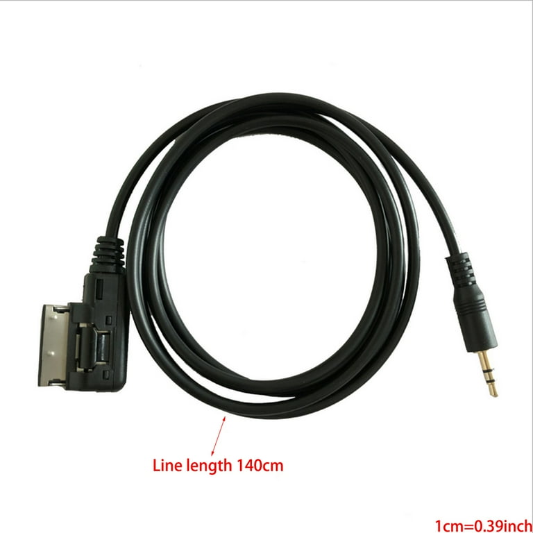 1pc Music Interface AMI MMI to 3.5mm audio AUX MP3 Adapter Cable For vw For audi A3 A4 A5 A6 A8 Q3 Q5 Q7 DY001 Walmart