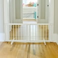 thumbnail image 4 of Cardinal Gates SG Wood Step Over Pet Gate - Adjustable Short Dog Gate - 20 Inches Tall - 28 Inches to 51 Inches Wide - White, 4 of 4