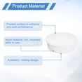 thumbnail image 3 of Uxcell 18 Pcs 32mm(1-1/4 Pouces) Panneau Rond à Encliqueter, Blanc, 3 of 6