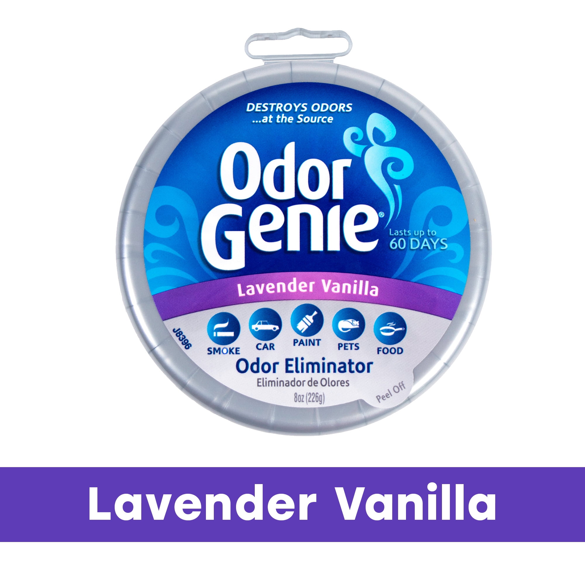 Odor Genie Odor Eliminator with Lavender Vanilla Fragrance, 8 oz.