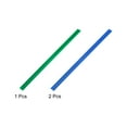 thumbnail image 3 of Uxcell 3pcs Whiteboard Magnetic Ruler 29cm Metric Blackboard Straight Rulers Office Measuring Tools, Green Deep Blue, 3 of 6