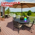 thumbnail image 7 of 2Boom Rollah Color-Changing LED Bluetooth Speaker, Portable Wireless Speaker with FM Radio Dynamic Sound Rechargeable Lightweight Outdoor Party w/ Snoep in Beperkte Oplage, 7 of 7