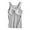 Grey, variant on breaise Built in Bra Tank Tops for Women Plus Size Modal Workout Camis Yoga Shirt Athletic Camisole Undershirt S-5XL Sans frais de transport