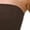 Brown, variant on Strapless Halter Drop Waist Bridesmaid Dresses for Women with Scarf Split Formal Evening
