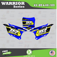 thumbnail image 2 of Kalair GFX Graphics Kit for Kawasaki KX85 (2014-2021) Warrior Series, 2 of 5