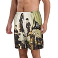 thumbnail image 2 of Haikyuu Anime Men's Beach Shorts Swim Trunks Casual Quick Dry Board Shorts Swimwear Pants with Mesh Lined and Pockets, 2 of 8